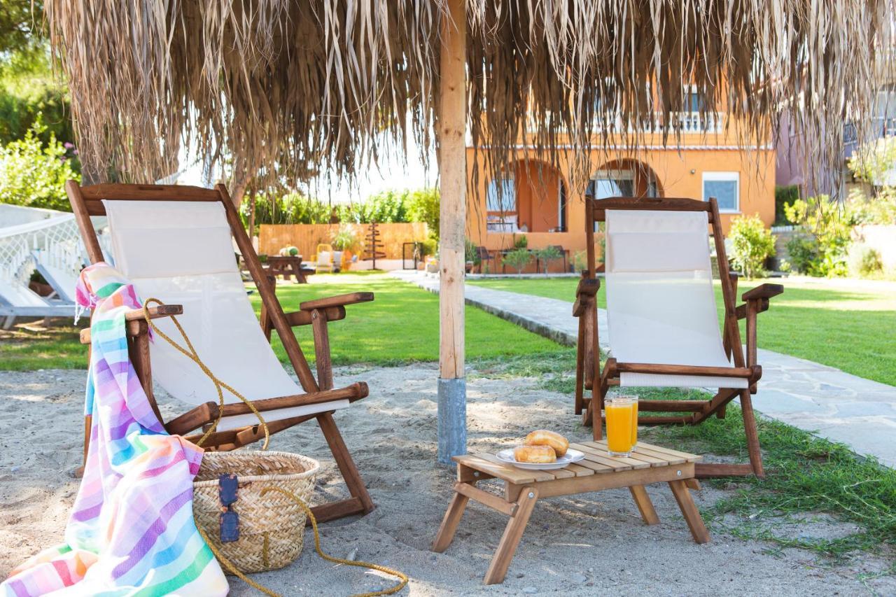 Pampas Seafront Villa, 6 Bedrooms, North Evvoia Kanatádhika Dış mekan fotoğraf