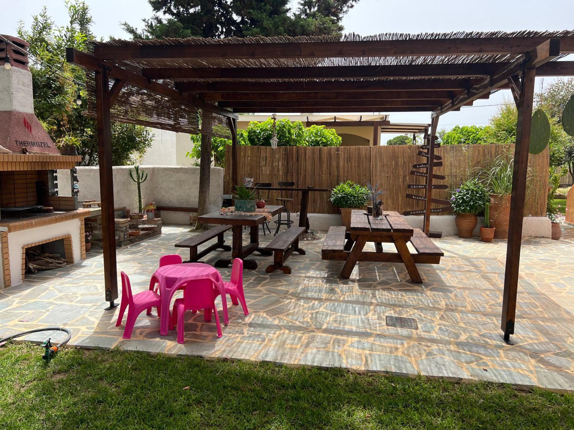 Pampas Seafront Villa, 6 Bedrooms, North Evvoia Kanatádhika Dış mekan fotoğraf
